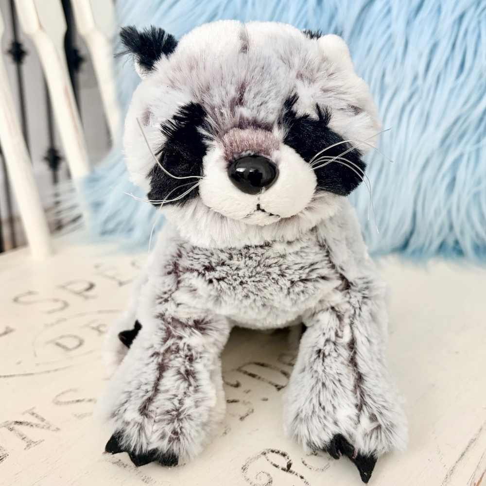 WEBKINZ, Raccoon, Ganz, Stuffed Animal, Plush, Toy, Nice Condition,‎ NO CODE